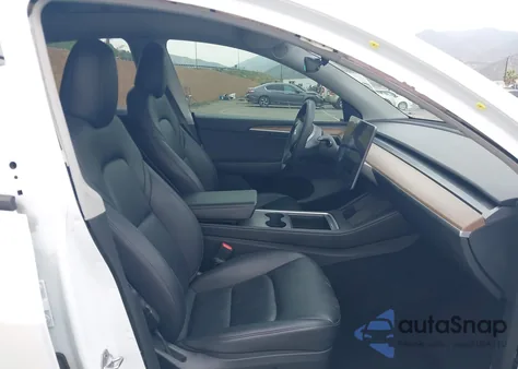 2023 Tesla Model Y Awd/Long Range Dual Motor All-Wheel Drive from USA, damaged, VIN 7SAYGAEE4PF752629